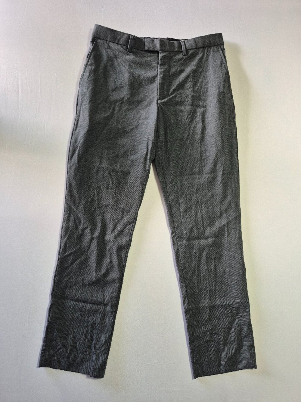 Banana Republic Mens Gray Marzotto Italian Fabric Slim Fit Dress Pants SZ 32x32